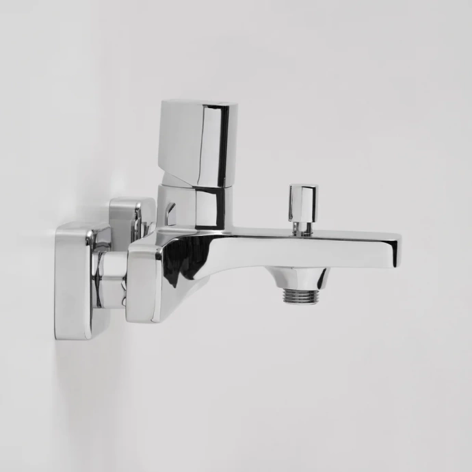 Смеситель для ванны с душем Wasserkraft Naab хром 8601 - 3