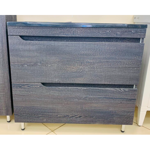 Тумба под раковину напольная Stella Polar Мия 80 черный SP-00000948 - 0