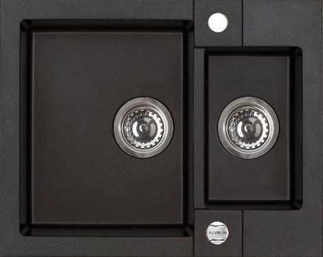 Мойка кухонная Alveus Rock Granital 80 carbon 1090960 - 0