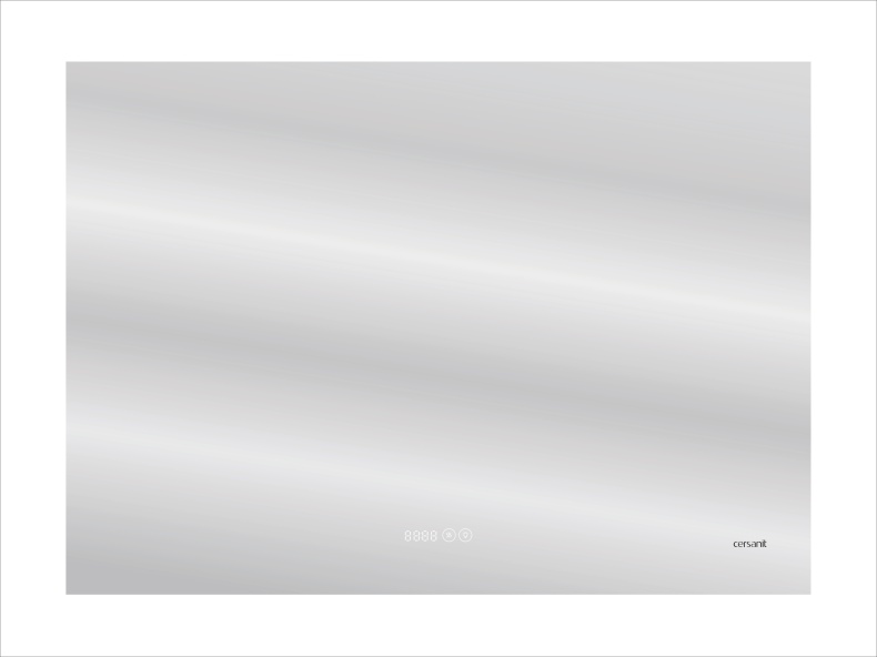 Зеркало Cersanit LED 060 pro 80, с подсветкой KN-LU-LED060*80-p-Os - 0