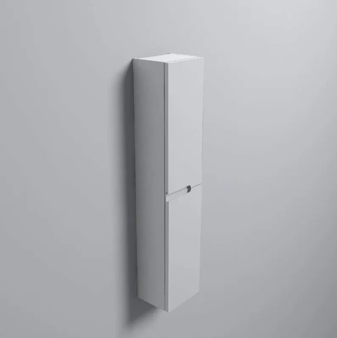 EB1892RRU-G1C Nona Колонна 147х34 см, шарниры справа, глянцевый белый - 2