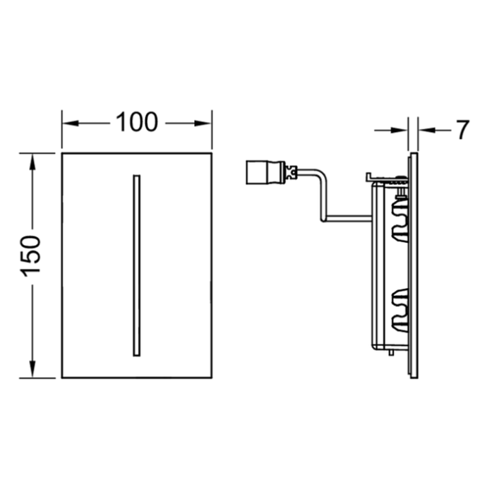 TECEfilo-Solid, 230 В, белый глянцевый 9242032 - 1