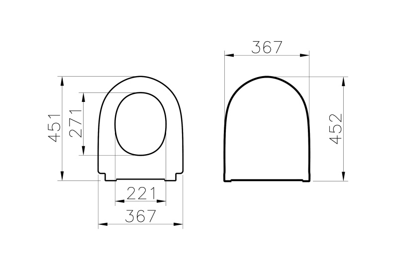 Сидение для унитаза VitrA Nest микролифт 220-003R409 - 1