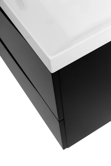 Тумба с раковиной BelBagno Marino 100 черный - 5