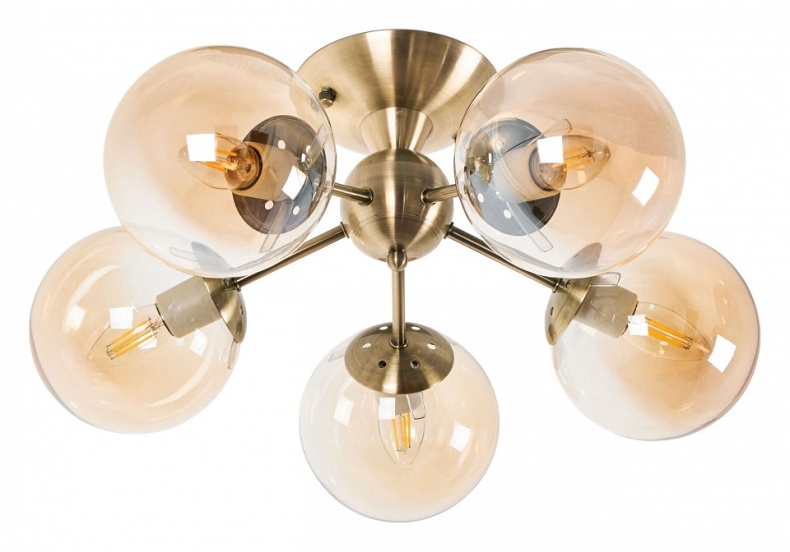 Люстра на штанге MyFar Kate MR1431-5C - 0