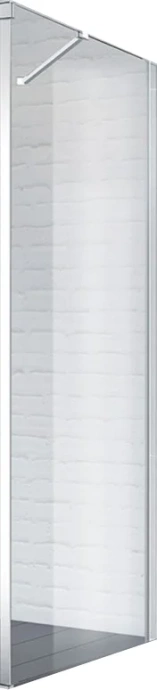 Боковая стенка BelBagno Acqua 90 профиль хром  ACQUA-90-FIX-C-Cr - 0