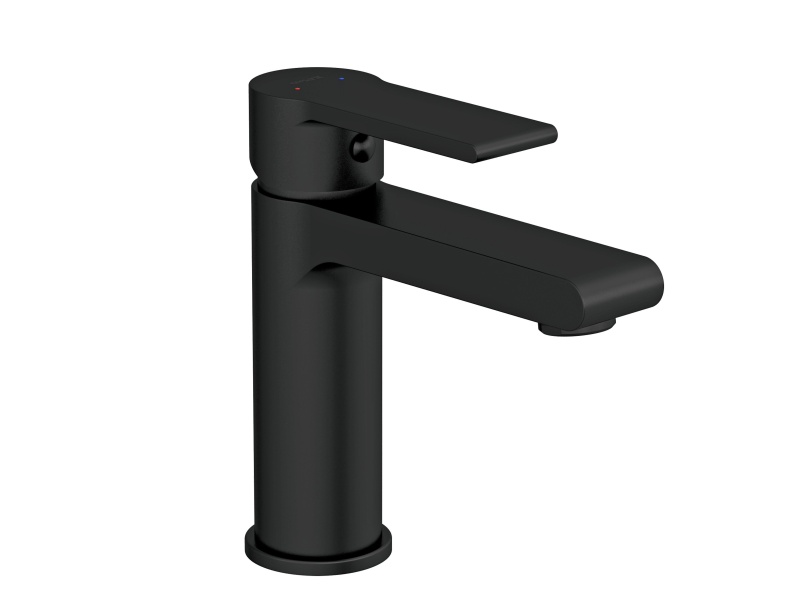 Смеситель Cersanit Brasko Black для раковины 63107 - 0