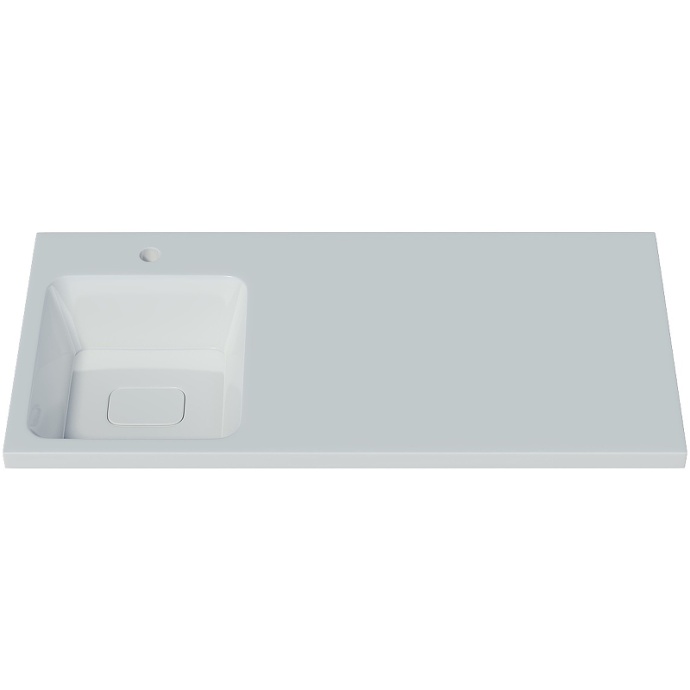 Раковина Stella Polar Kamilla 100 L на стиральную машину белый 4627173210577 - 0