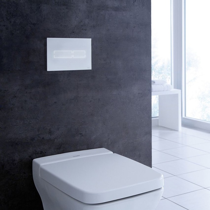 Кнопка смыва TECE Lux Mini 9240960 сенсорная белая - 4