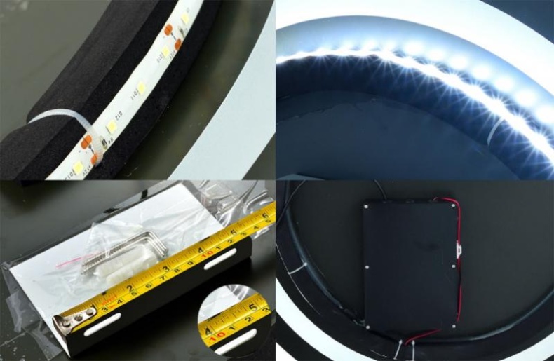 Зеркало с подсветкой Gappo G603 - 5