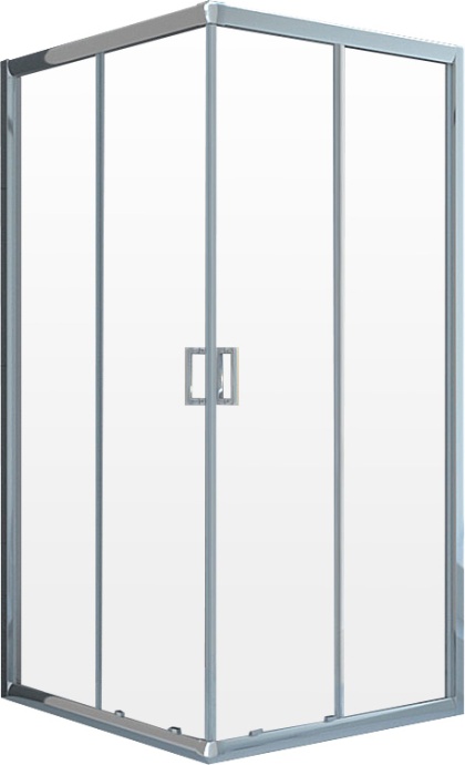 Душевой уголок Veconi Rovigo 80х80, хром  RV11-80-01-C5 - 1