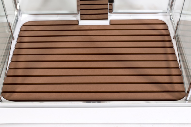 Душевая кабина DETO Z122ESPOOSTEAM с средним поддоном, с хамамом - 20