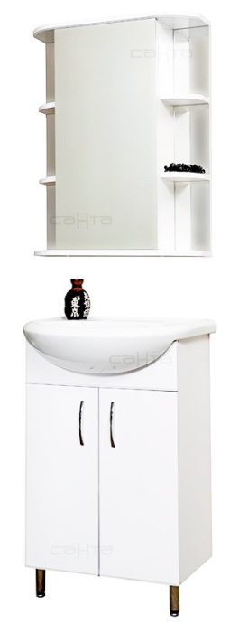 Зеркало-шкаф СанТа Герда 50 фацет 101017 - 3