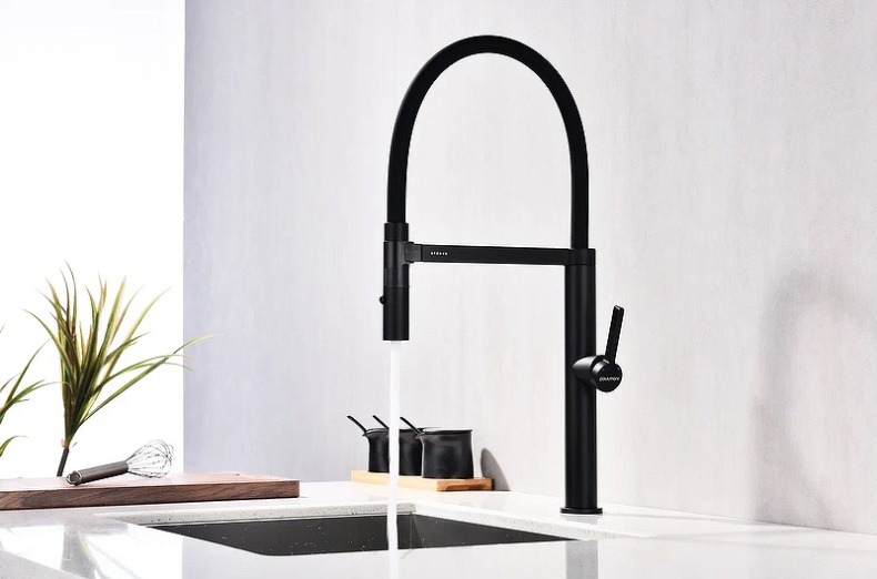 Смеситель для кухни Paulmark Leader черный матовый Le214101-401 - 2