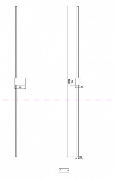 Настенный светильник Maytoni Technical Pars C071WL-L12GB3K - 1