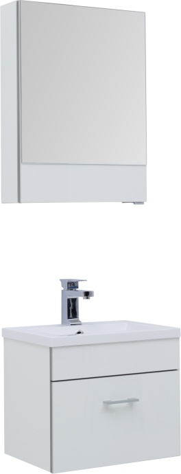 Тумба для комплекта Aquanet Верона 50 подвесная, белая 207765 - 1