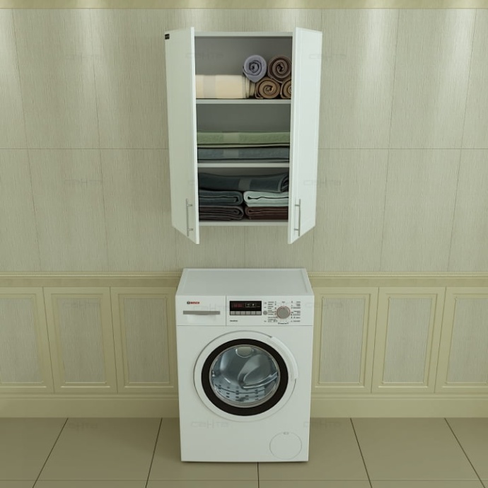 Шкаф Санта Дублин 60 белый 423001 - 2