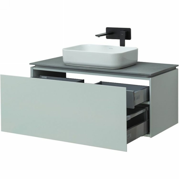 Тумба под раковину Allen Brau Infinity 100 светло - зеленый матовый 1.21004.PWM - 5