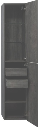 Шкаф-пенал Aquanet Nova 35 дуб рошелье 242259 - 2