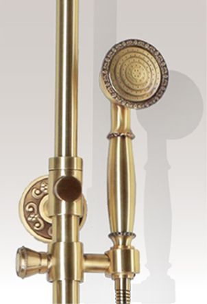 Душевая стойка Bronze de Luxe Royal  10121DDF - 4