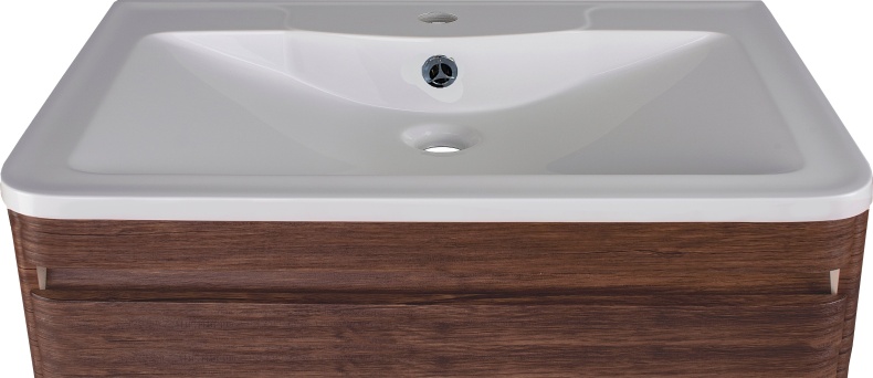 Тумба для комплекта Style Line Атлантика 90 Люкс Plus, подвесная, старое дерево СС-00002209 - 4