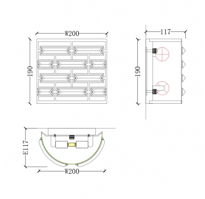Настенный светильник Maytoni Frontera MOD067WL-01CH - 1