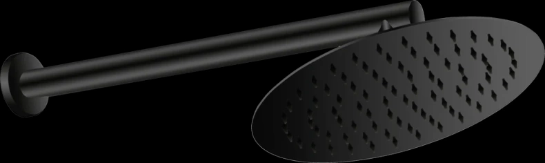 Верхний душ GPD черный матовый ADS30-S - 0