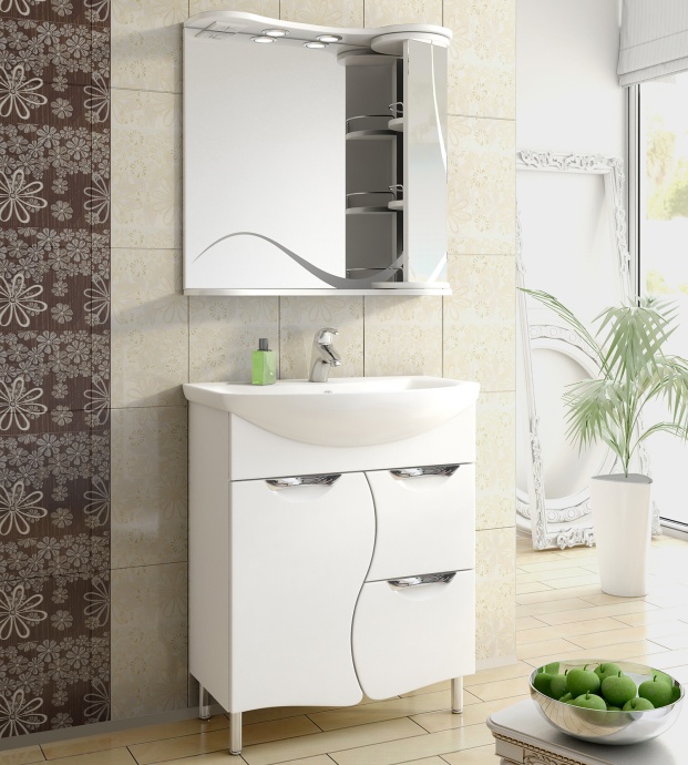 Мебельная раковина Santek Балтика 70 белая 1.WH20.7.776 - 2