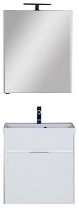 Зеркало-шкаф Aquanet Латина 60 белый 179942 - 5