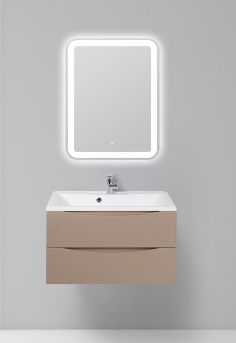 Тумба с раковиной BelBagno Marino 90 бежевый матовый - 21