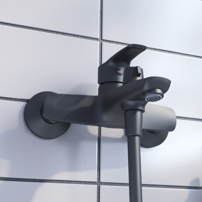 Смеситель Iddis Ray для ванны с душем RAYBL02i02 - 3