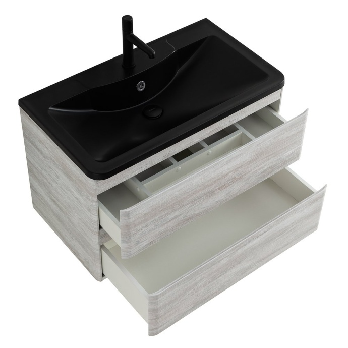 Тумба с раковиной BelBagno Albano 100 светлое дерево - 11