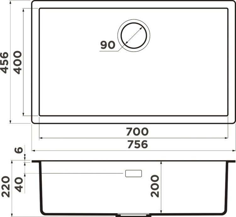 Мойка кухонная Omoikiri Yamakawa 75-U/I leningrad grey 4993776 - 2