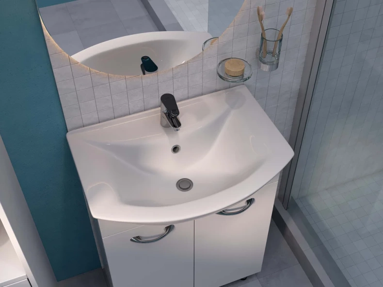 Раковина мебельная Onika Santeri Грация 60 белый   1.3120.3.S00.11B.0 - 5