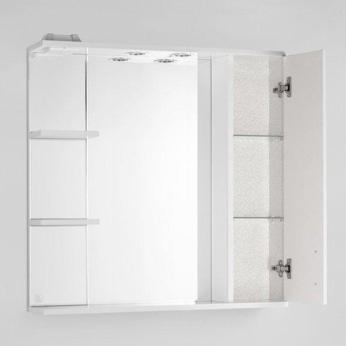 Зеркало-шкаф Style Line Панда 80 см  ЛС-00000080 - 1