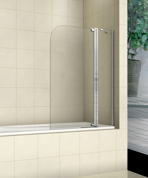 Шторка на ванну Weltwasser WW100 100T2-100х140 хром  10000001223 - 0