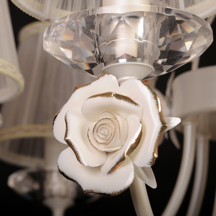 Подвесная люстра Abrasax Annika 2031/6 (cream pearl) - 4