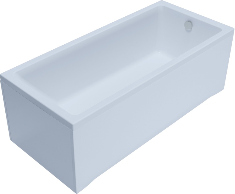 Акриловая ванна DIWO Суздаль 180x80 прямоугольная, пристенная, российская, с ножками 506651 - 5