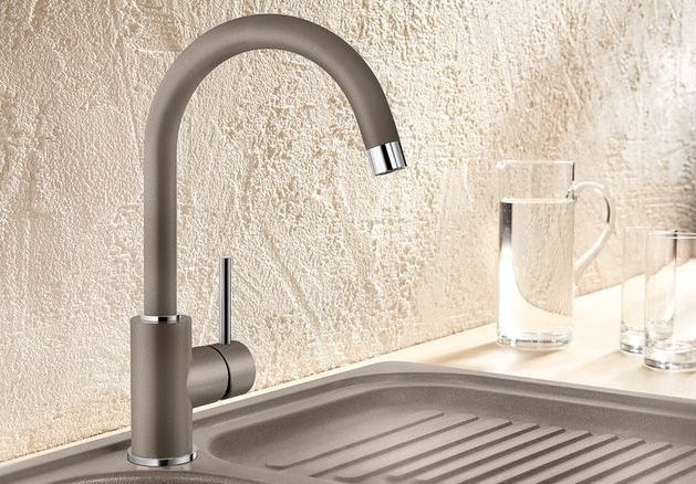 Смеситель для кухонной мойки Blanco Mida коричневый  524208 - 1