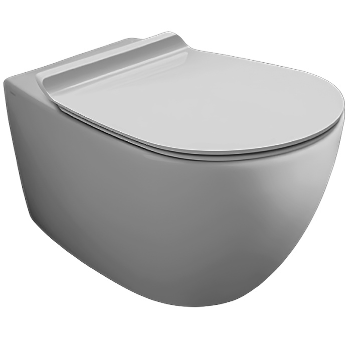 Унитаз подвесной Simas Vignoni с крышкой белый - 1