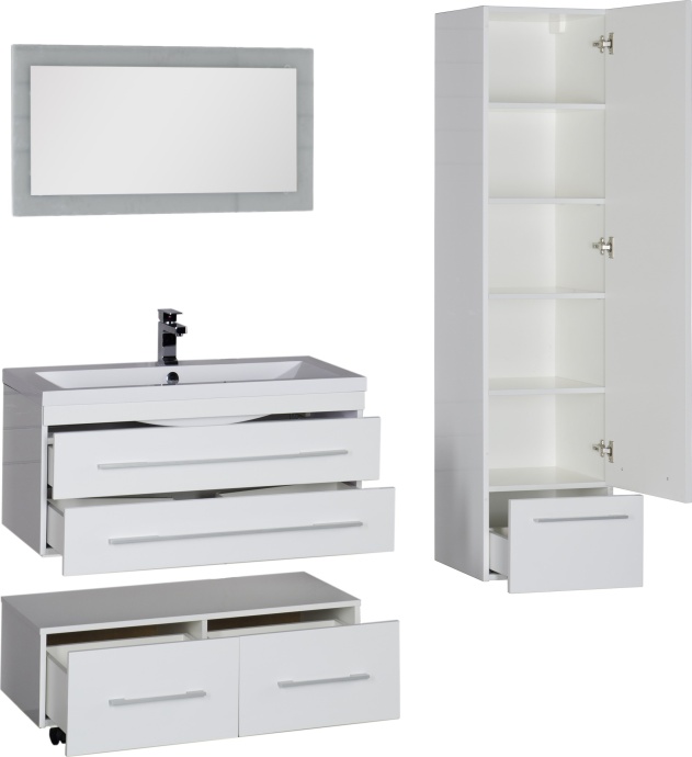 Мебель для ванной Aquanet Нота 90 белая 171492 - 23