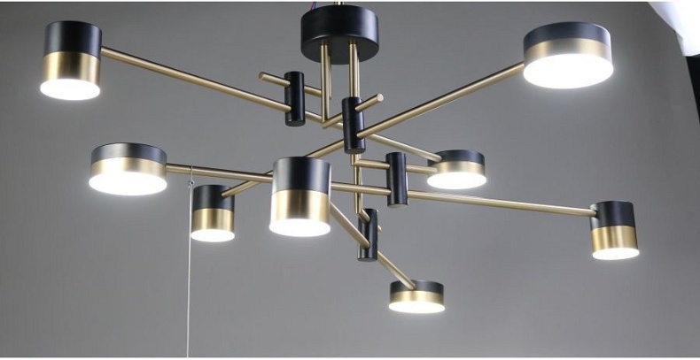 Люстра на штанге Zortes Lunar ZRS.1805.08 - 2