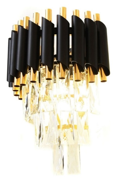 Накладной светильник LUMINA DECO Funneli LDW 6003-2 BK+F.GD - 2