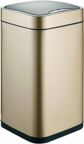 Ведро для мусора Weltwasser WW Rone CG 12L сенсорное шампань - золото  10000000879 - 0