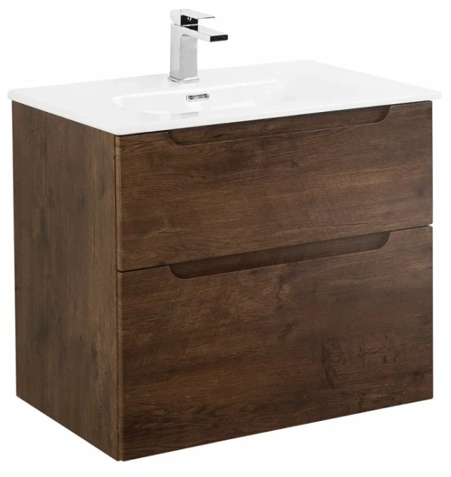 Тумба под раковину BelBagno Etna 70 темное дерево ETNA-H60-700-2C-SO-RW-P - 1
