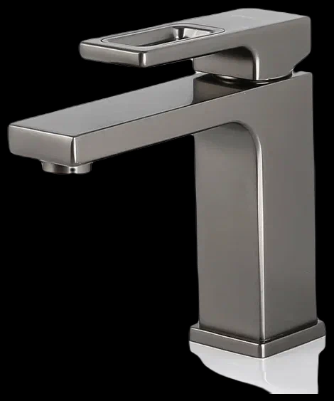 Смеситель для раковины Gappo оружейная сталь G1017-9 - 0