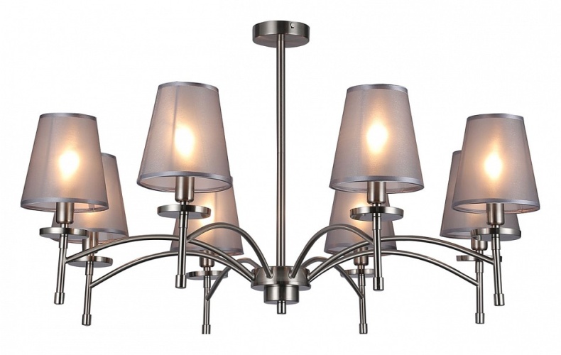 Люстра на штанге Escada Faith 694/8PL Nickel - 0