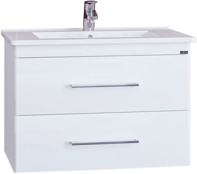 Тумба с раковиной подвесная Санта Вегас 75 белый - 4