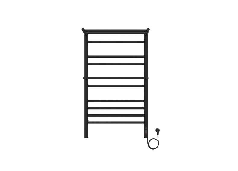 Полотенцесушитель электрический Aquatek Альфа П10 500х900, quick touch, черный муар AQ EL RRP1090BL - 1