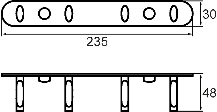 Крючок Milardo 004SM40M41 - 1